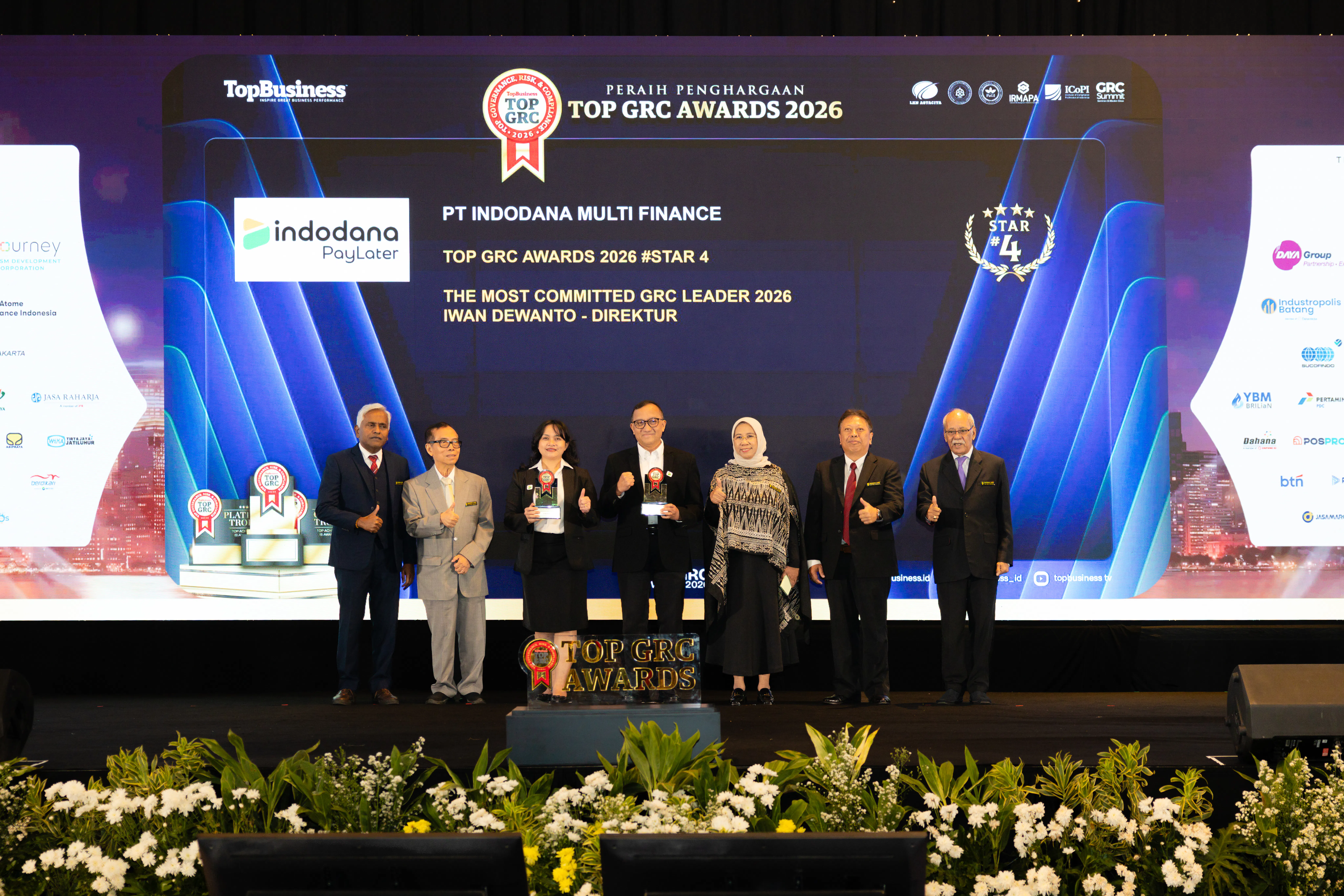 Indodana Finance Raih Penghargaan di TOP GRC Awards 2026